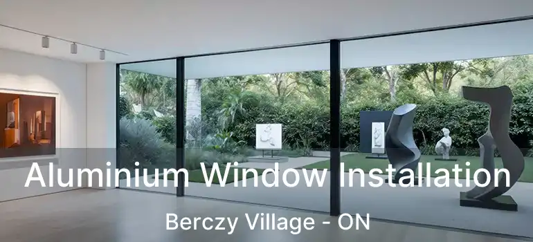  Aluminium Window Installation Berczy Village - ON