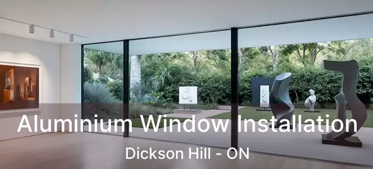  Aluminium Window Installation Dickson Hill - ON
