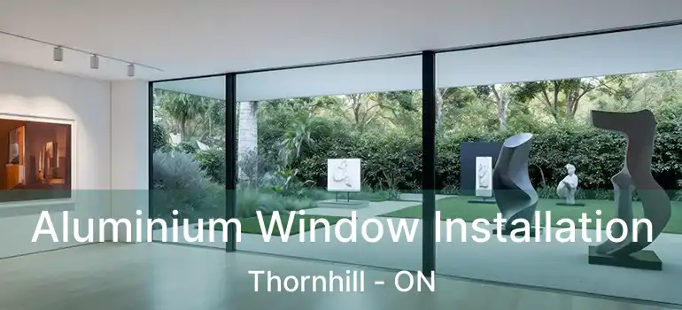  Aluminium Window Installation Thornhill - ON