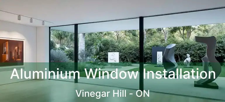  Aluminium Window Installation Vinegar Hill - ON