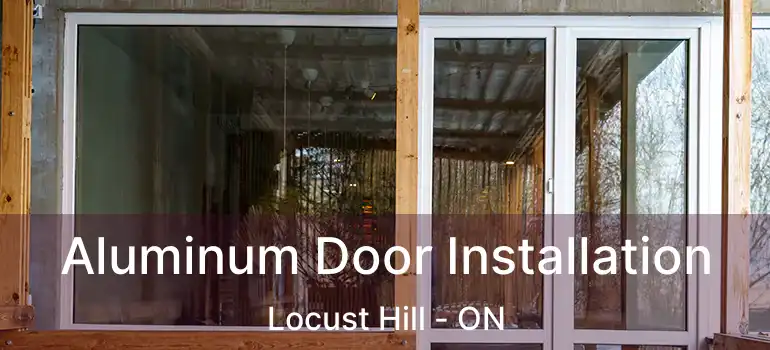  Aluminum Door Installation Locust Hill - ON