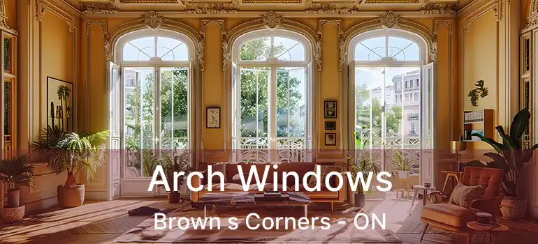  Arch Windows Brown s Corners - ON