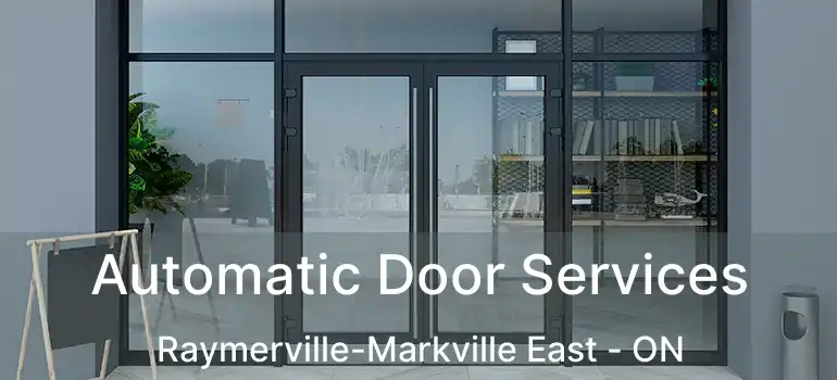  Automatic Door Services Raymerville-Markville East - ON