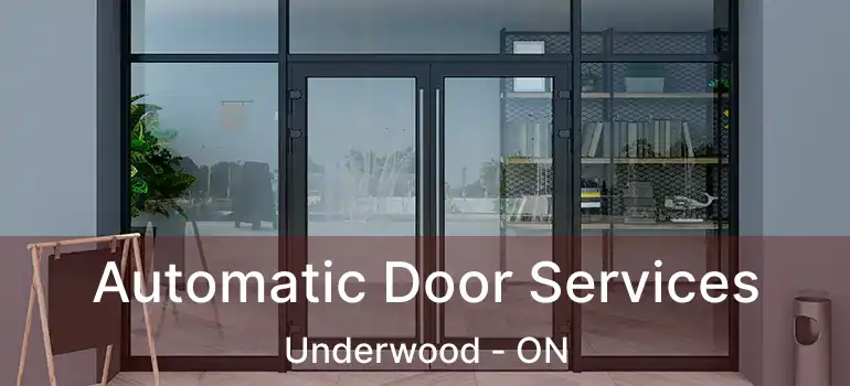  Automatic Door Services Underwood - ON