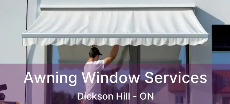 Awning Window Services Dickson Hill - ON