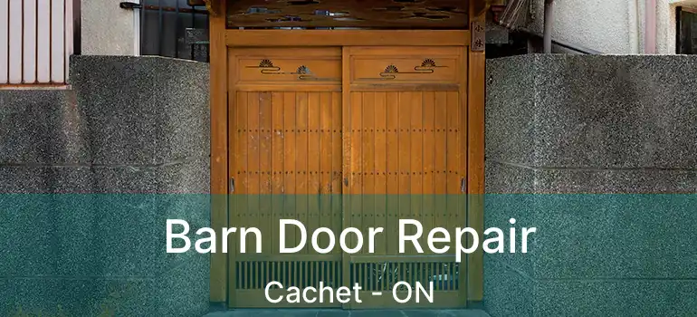  Barn Door Repair Cachet - ON