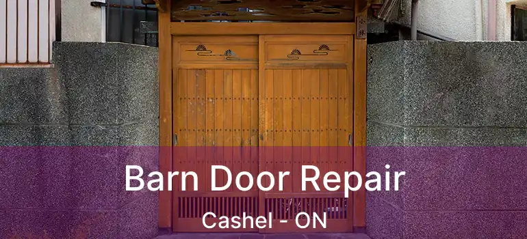  Barn Door Repair Cashel - ON