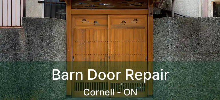  Barn Door Repair Cornell - ON