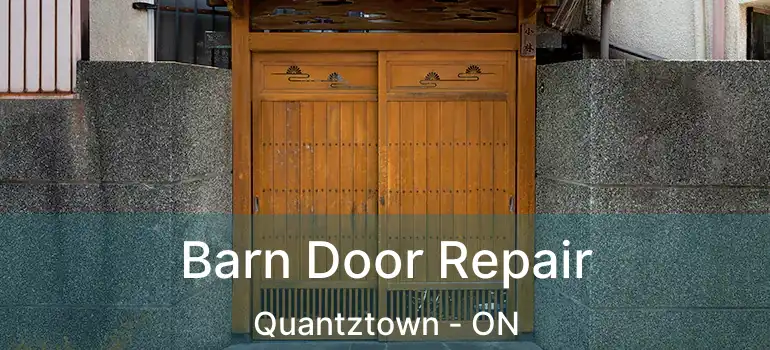  Barn Door Repair Quantztown - ON