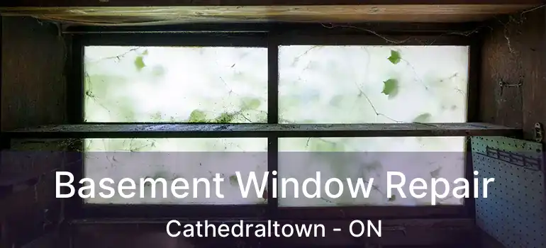  Basement Window Repair Cathedraltown - ON