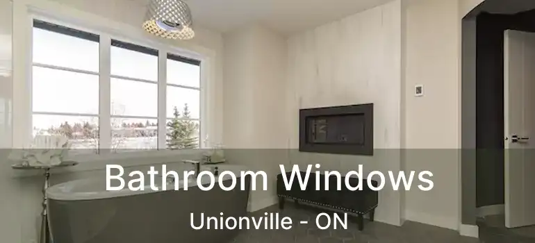  Bathroom Windows Unionville - ON