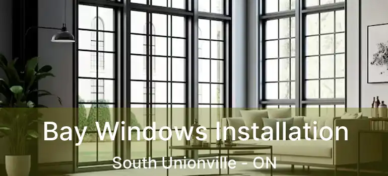  Bay Windows Installation South Unionville - ON