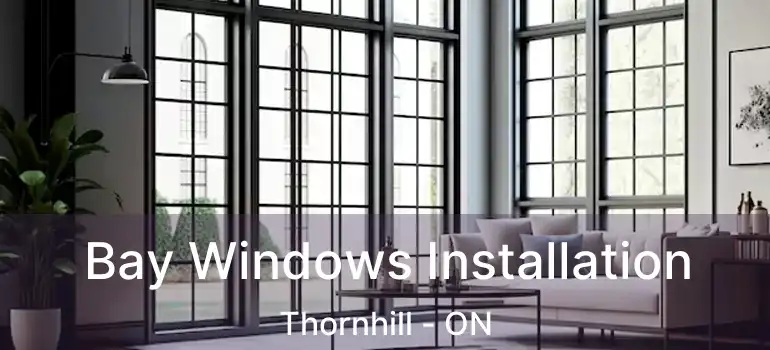  Bay Windows Installation Thornhill - ON
