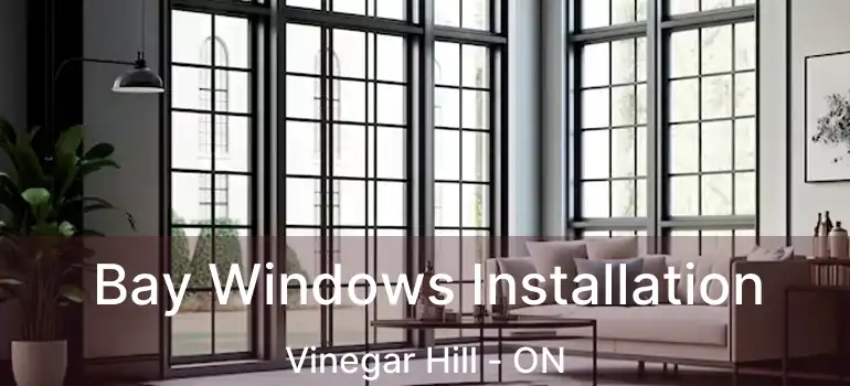  Bay Windows Installation Vinegar Hill - ON