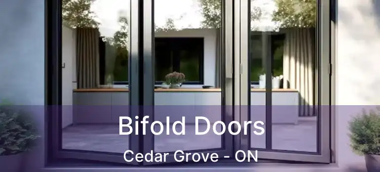  Bifold Doors Cedar Grove - ON