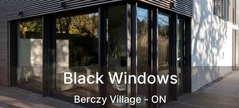  Black Windows Berczy Village - ON