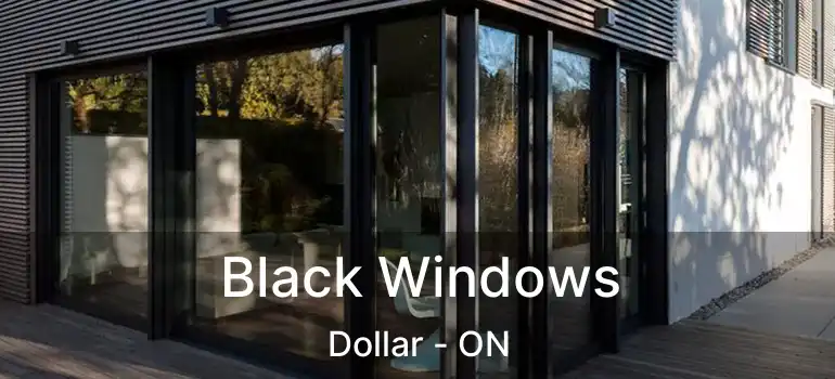  Black Windows Dollar - ON