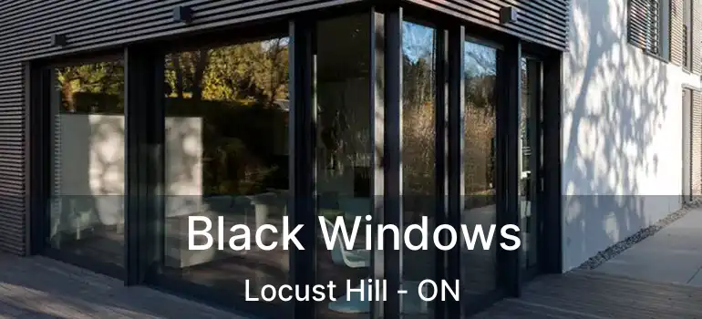  Black Windows Locust Hill - ON