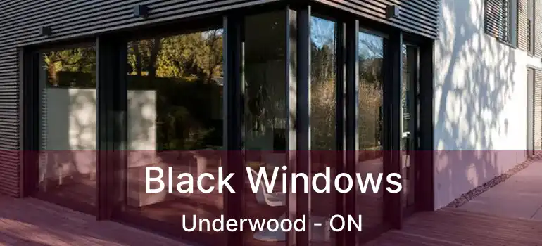  Black Windows Underwood - ON