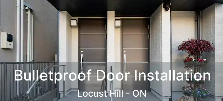  Bulletproof Door Installation Locust Hill - ON