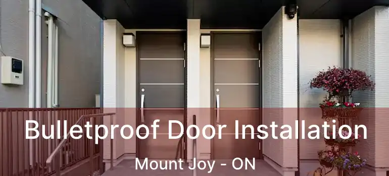  Bulletproof Door Installation Mount Joy - ON