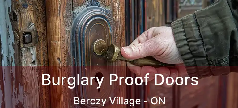  Burglary Proof Doors Berczy Village - ON