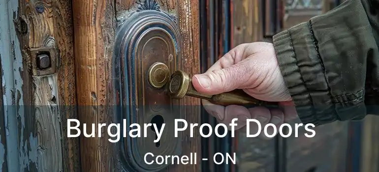  Burglary Proof Doors Cornell - ON