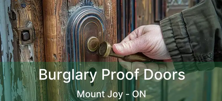  Burglary Proof Doors Mount Joy - ON