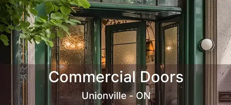  Commercial Doors Unionville - ON