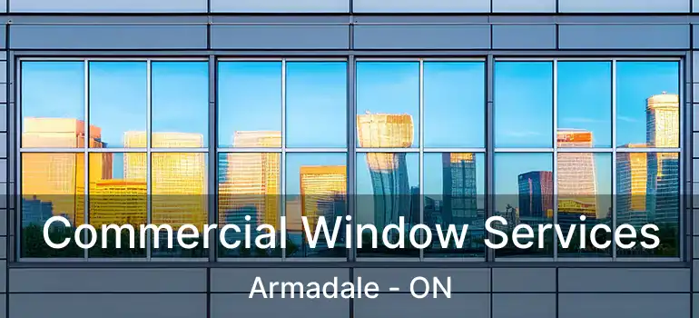  Commercial Window Services Armadale - ON