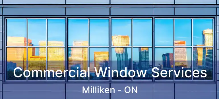  Commercial Window Services Milliken - ON