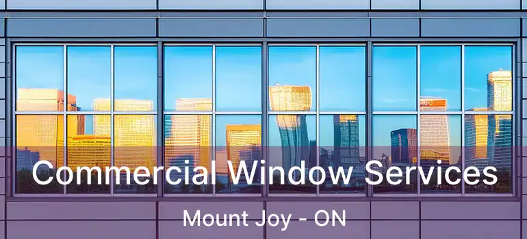  Commercial Window Services Mount Joy - ON