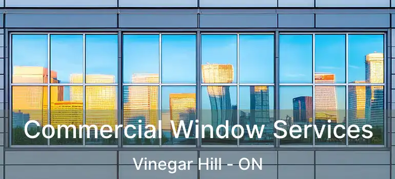  Commercial Window Services Vinegar Hill - ON