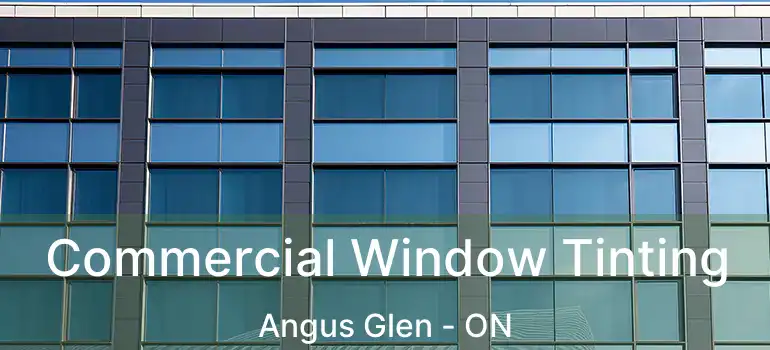  Commercial Window Tinting Angus Glen - ON