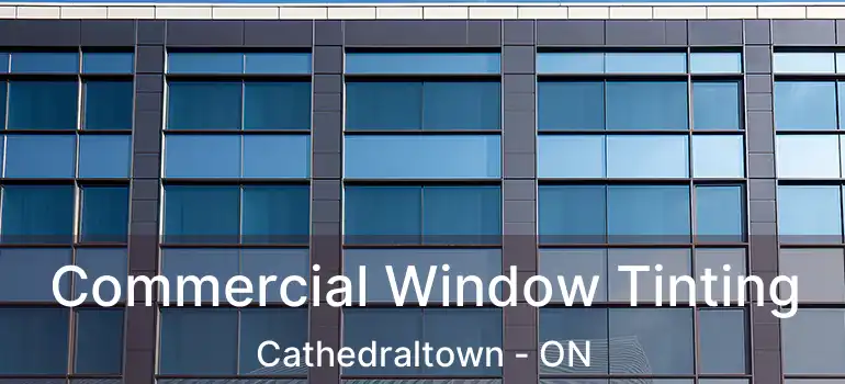  Commercial Window Tinting Cathedraltown - ON