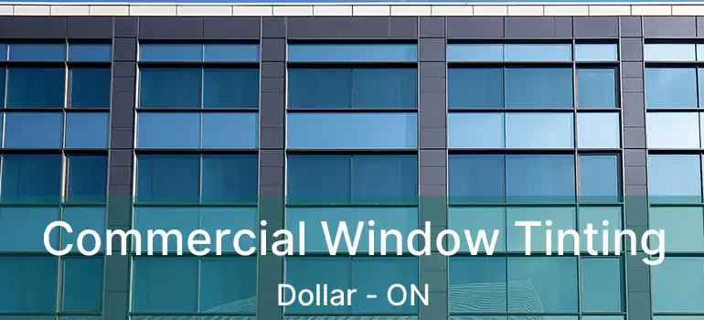  Commercial Window Tinting Dollar - ON