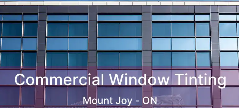  Commercial Window Tinting Mount Joy - ON