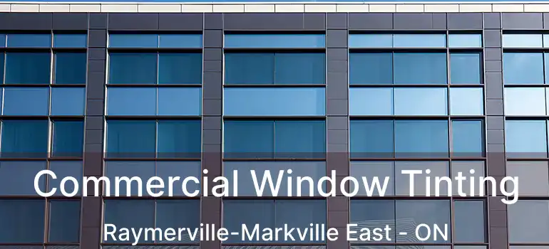  Commercial Window Tinting Raymerville-Markville East - ON