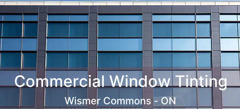  Commercial Window Tinting Wismer Commons - ON
