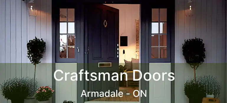  Craftsman Doors Armadale - ON