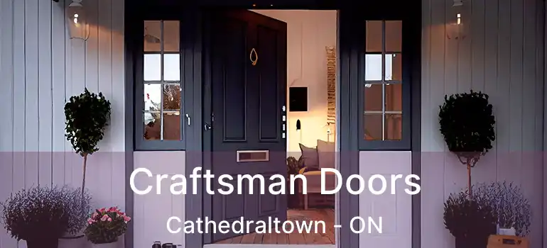  Craftsman Doors Cathedraltown - ON