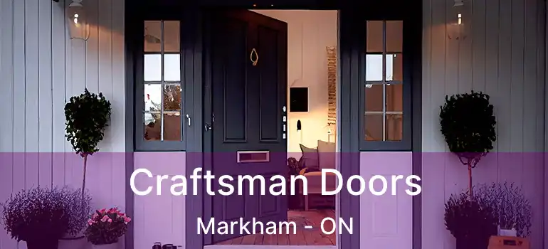  Craftsman Doors Markham - ON