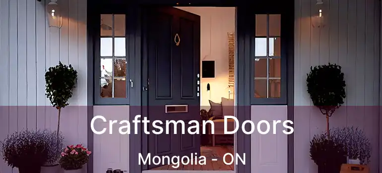  Craftsman Doors Mongolia - ON