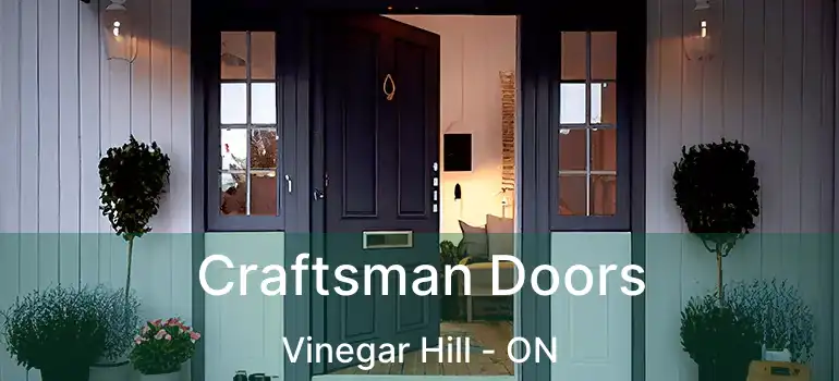  Craftsman Doors Vinegar Hill - ON