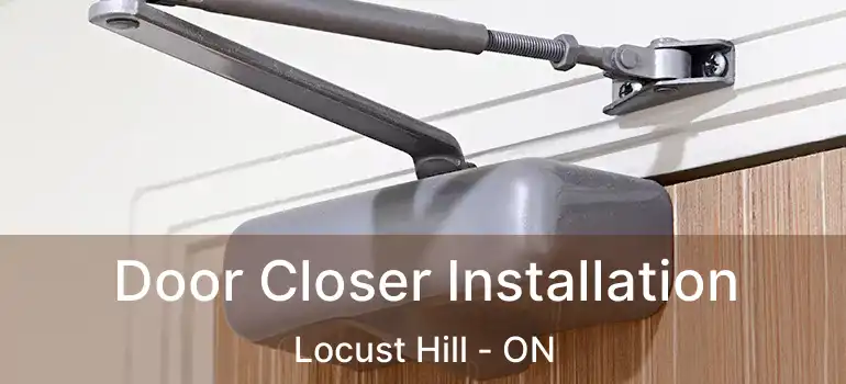  Door Closer Installation Locust Hill - ON