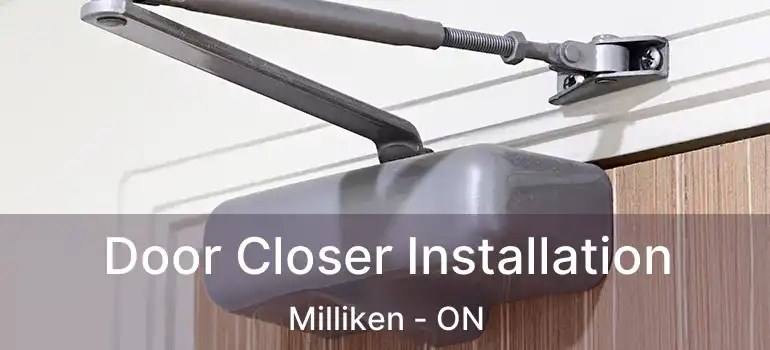  Door Closer Installation Milliken - ON