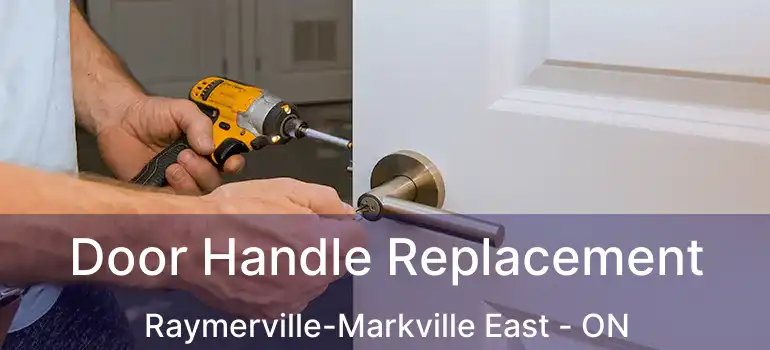  Door Handle Replacement Raymerville-Markville East - ON