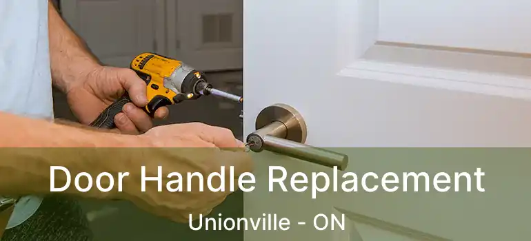  Door Handle Replacement Unionville - ON