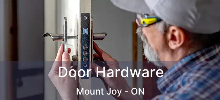  Door Hardware Mount Joy - ON