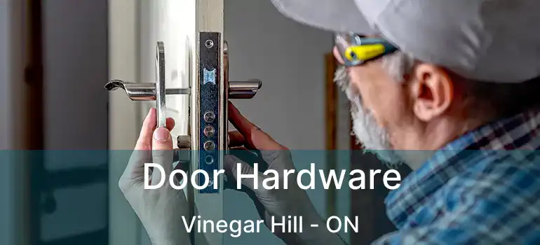  Door Hardware Vinegar Hill - ON